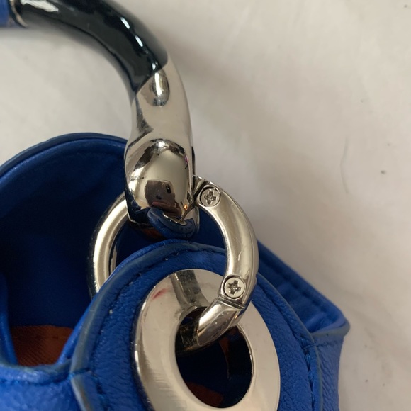 suede blue bag - Picture 4 of 8